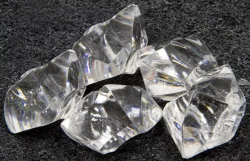 Photo du produit Pierres effet cristal transparentes 100 gr