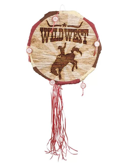 Photo du produit Piñata Western Wild West 40 cm
