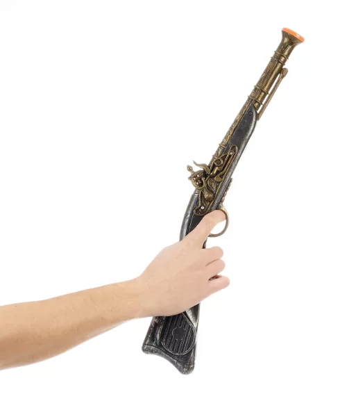 Photo du produit Pistolet pirate en plastique noir