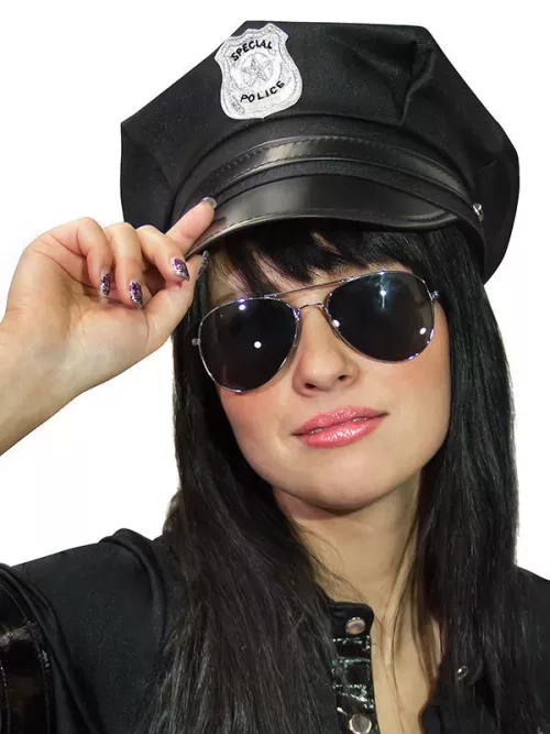 Photo du produit Casquette police noire