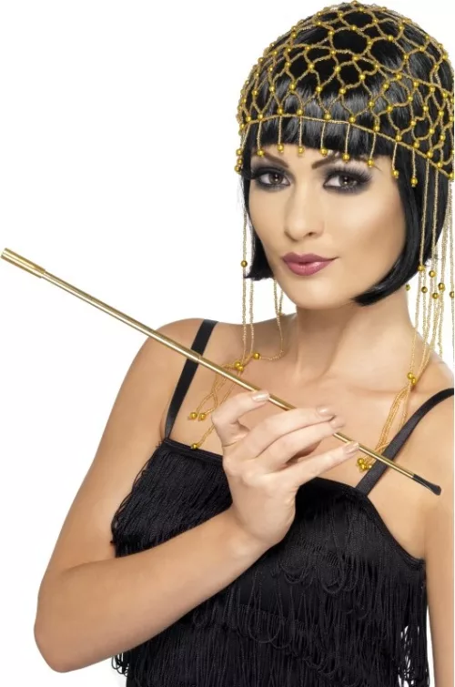 Photo du produit Porte cigarette or extensible adulte