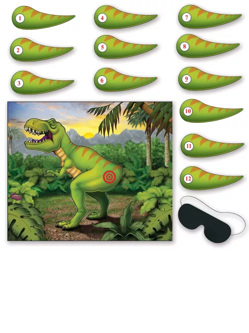 Photo du produit Jeu de fête dinosaure