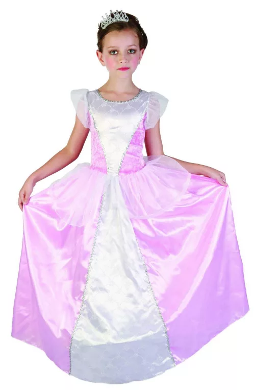 Photo du produit Déguisement princesse fille rose et blanc