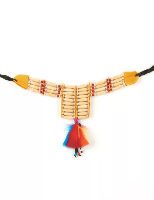 Photo du produit Ras de cou indien à plumes femme