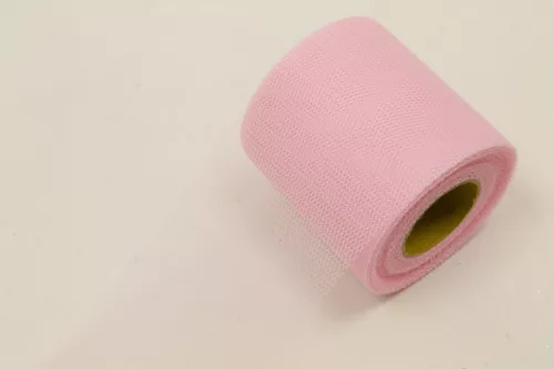 Photo du produit Rouleau de tulle rose 20 mètres