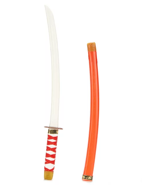 Photo du produit Sabre de Ninja en plastique rouge enfant
