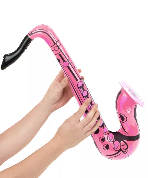 Photo du produit Saxophone gonflable rose