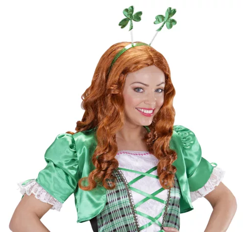 Photo du produit Serre-tête trèfles adulte Saint Patrick