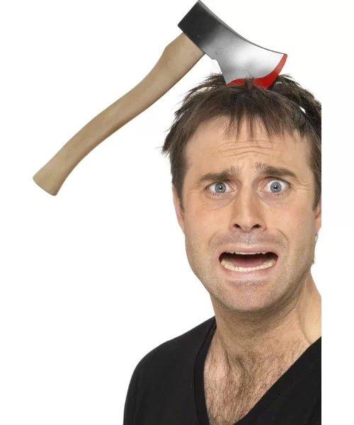 Photo du produit Serre-tête avec hache Halloween