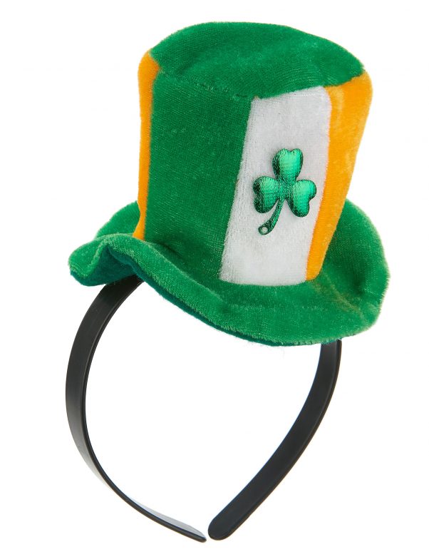 Photo du produit Serre-tête mini chapeau Ireland avec trêfle adulte