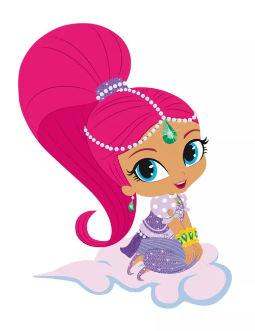 Photo du produit Figurine en plastique Shimmer 8 cm