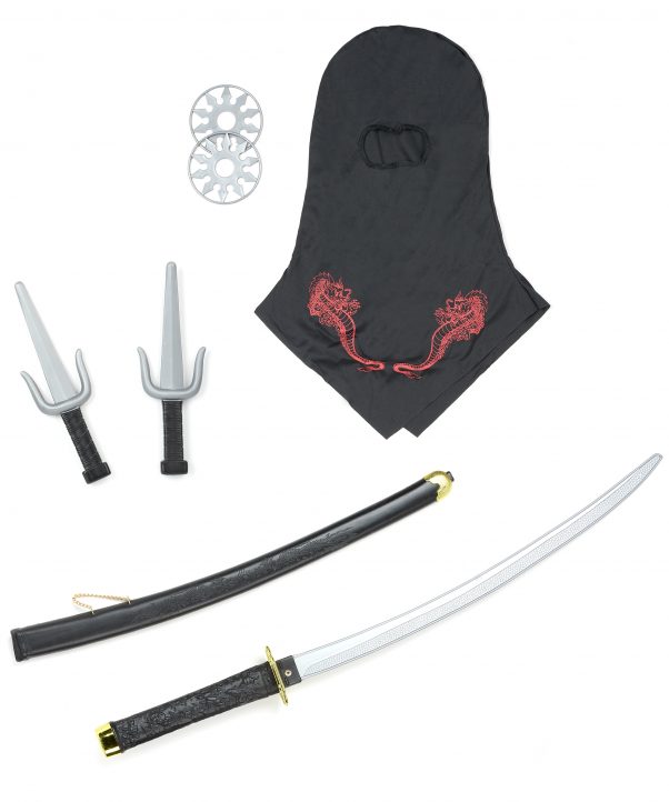 Photo du produit Set ninja - armes en plastique
