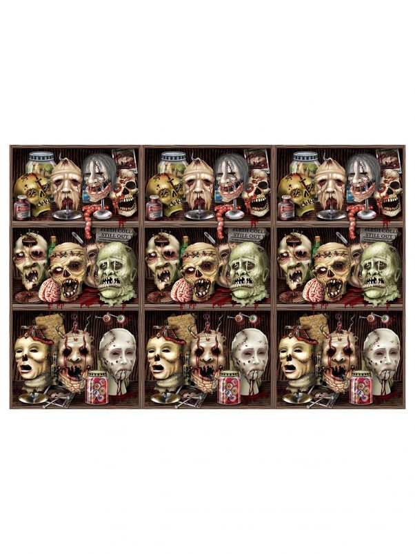 Photo du produit Film de décoration murale avec crânes monstrueux