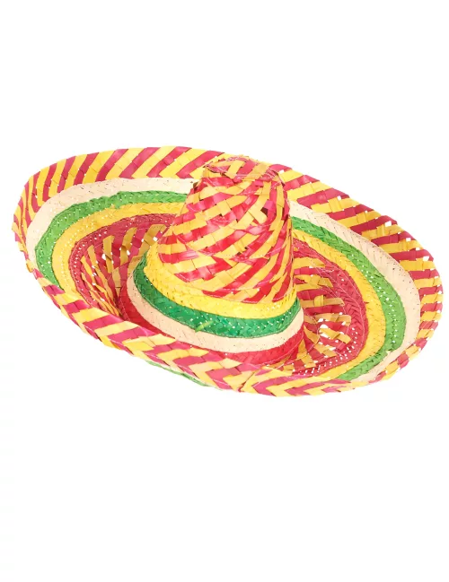 Photo du produit Sombrero Mexicain tutti frutti adulte