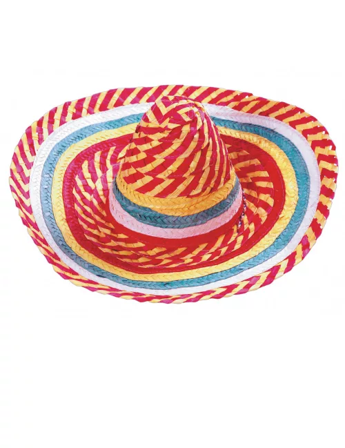 Photo du produit Sombrero Mexicain tutti frutti adulte