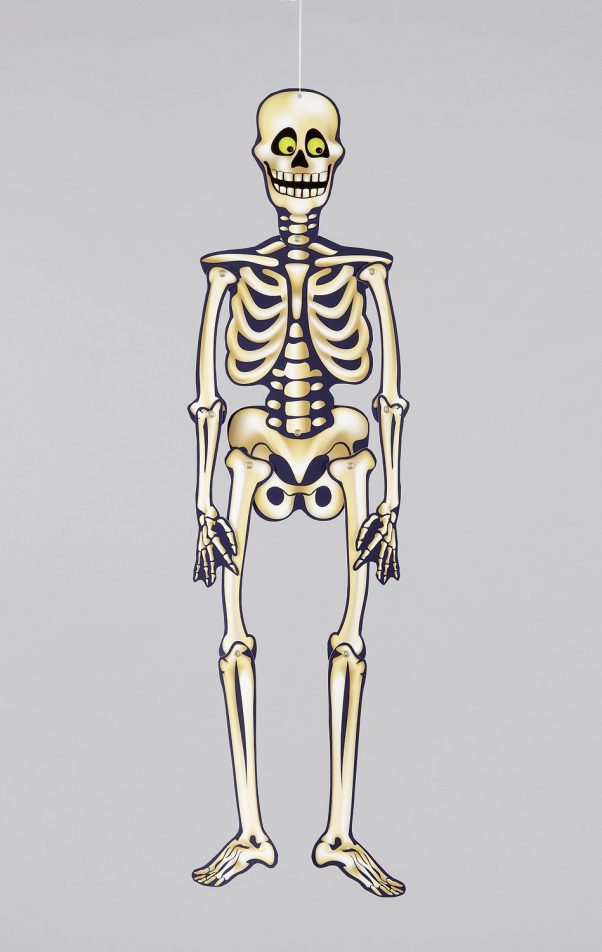 Photo du produit Squelette de décoration à suspendre Halloween