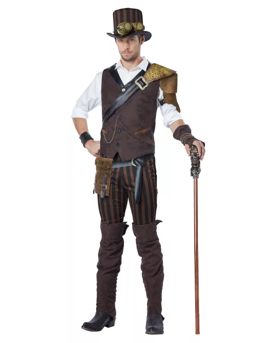 Photo du produit Déguisement aventurier Steampunk homme