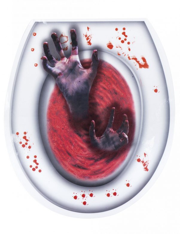 Photo du produit Sticker pour WC mains vivantes 28 x 32 cm