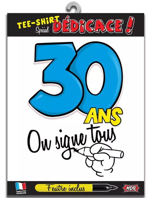 Photo du produit T-shirt Age 30 ans