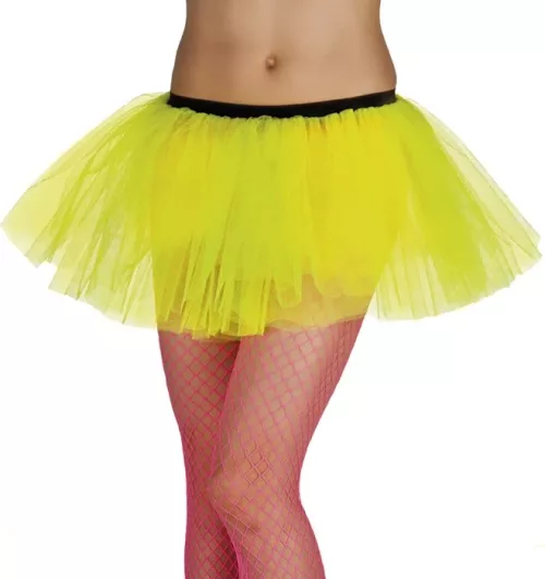 Photo du produit Tutu jaune femme