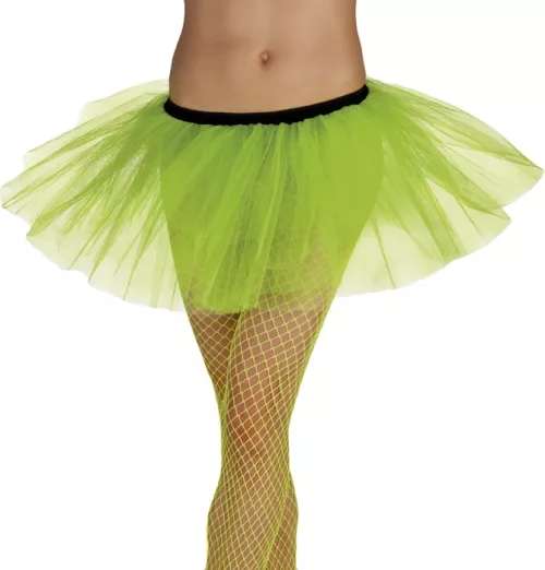 Photo du produit Tutu vert fluo femme