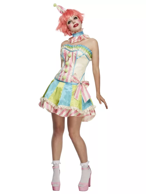 Photo du produit Déguisement clown pastel vintage femme