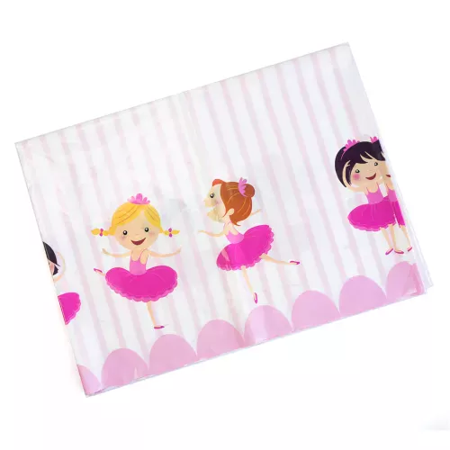 Photo du produit Nappe en plastique Ballerines 130 x 180 cm