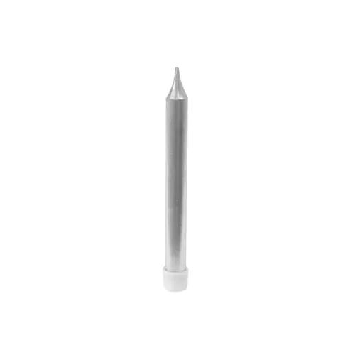 Photo du produit 10 Bougies d'anniversaire argentées métallisées 7 cm