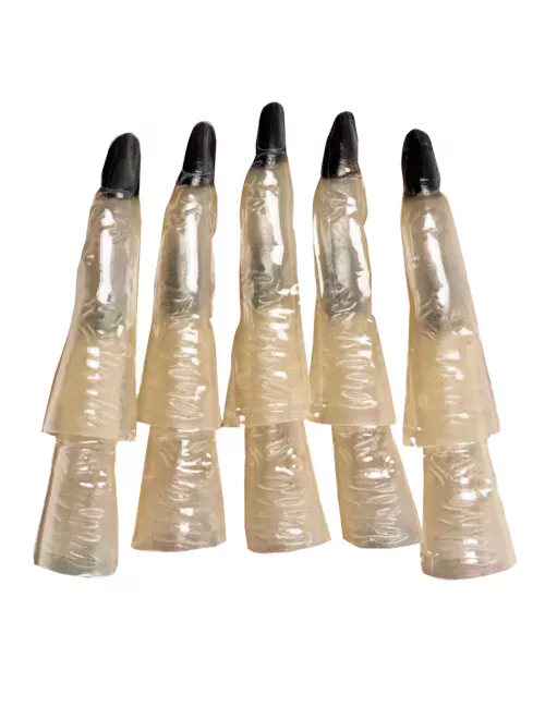 Photo du produit 10 Doigts sorcières phosphorescents Halloween