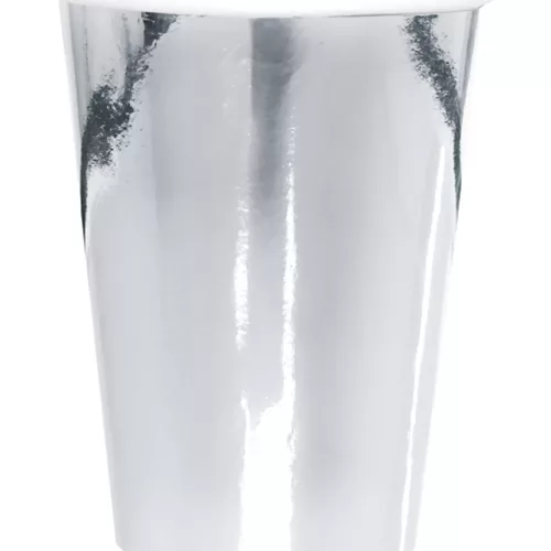 Photo du produit 10 Gobelets en carton métalisés argent 25 cl