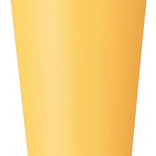 Photo du produit 10 Gobelets jaune tournesol en carton 355 ml