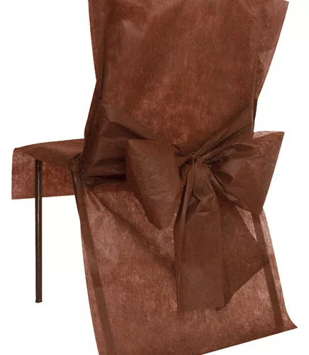 Photo du produit 10 Housses de chaise Premium chocolat