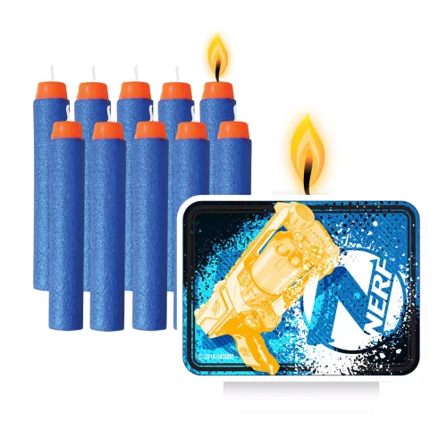 Photo du produit 11 Bougies d'anniversaires Nerf