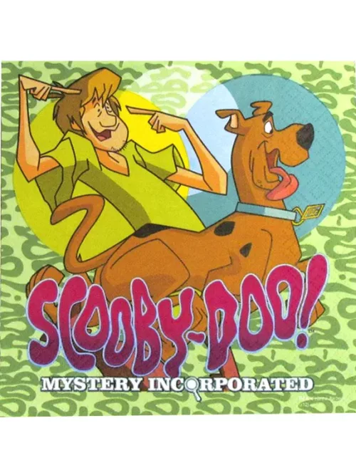 Photo du produit 15 Serviettes en papierScooby doo 33 x 33 cm