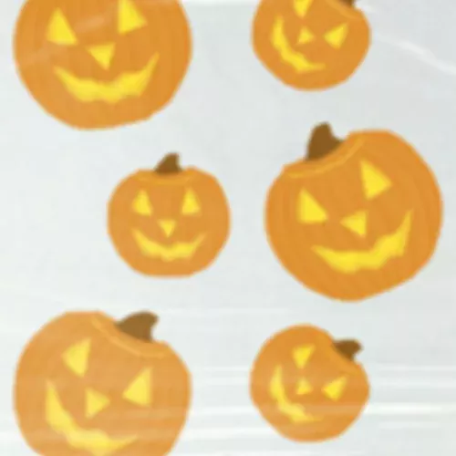 Photo du produit 20 sachets cellophane citrouille Halloween