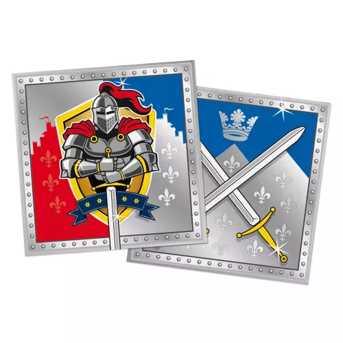 Photo du produit 20 Serviettes chevaliers 33x33cm