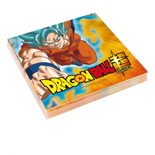 Photo du produit 20 Serviettes en papier Dragon Ball Super 33 x 33 cm
