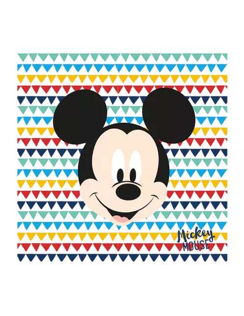 Photo du produit 20 Serviettes en papier premium Mickey 33 x 33 cm