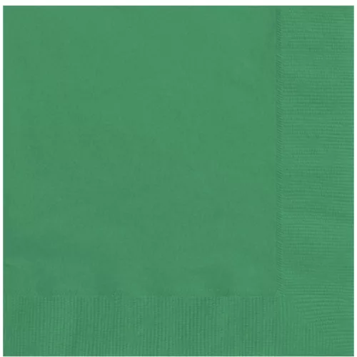 Photo du produit 20 Serviettes en papier Vert émeraude 33 x 33 cm