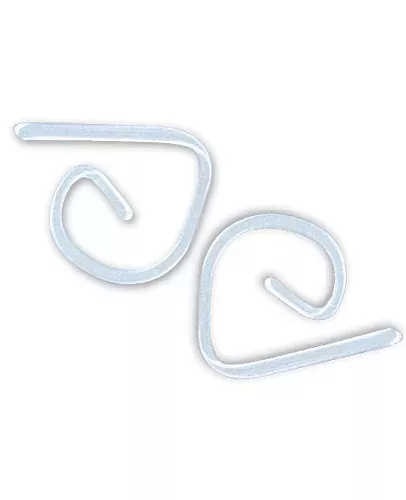 Photo du produit 24 Clips de nappe en plastique transparent