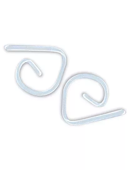 Photo du produit 24 Clips de nappe en plastique transparent