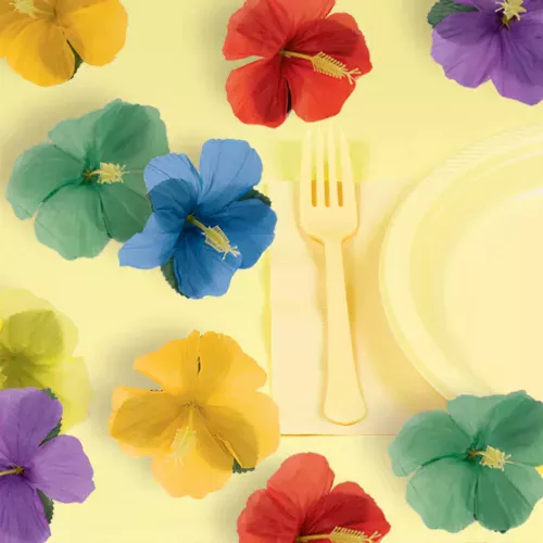 Photo du produit 24 fleurs hawaïennes