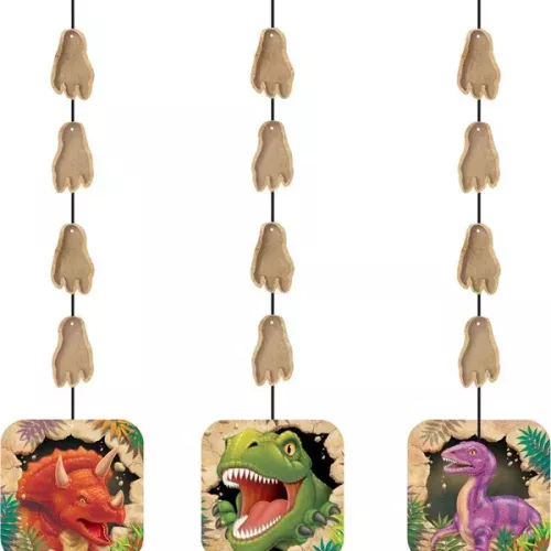 Photo du produit 3 Décorations à suspendre Anniversaire Dinosaures