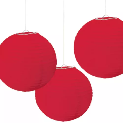 Photo du produit 3 Lanternes rouge