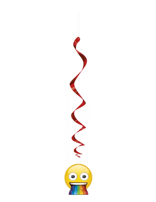 Photo du produit 3 Suspensions en spirales Emoji Rainbow 66 cm