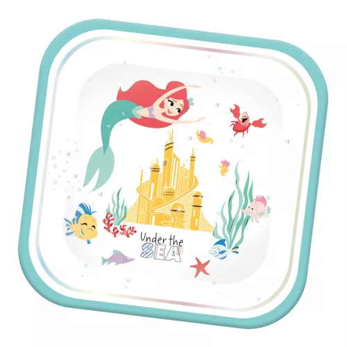 Photo du produit 4 Assiettes en carton carré premium Ariel 24 x 24 cm