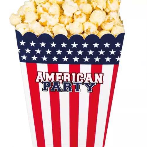 Photo du produit 4 Pots à pop corn American party