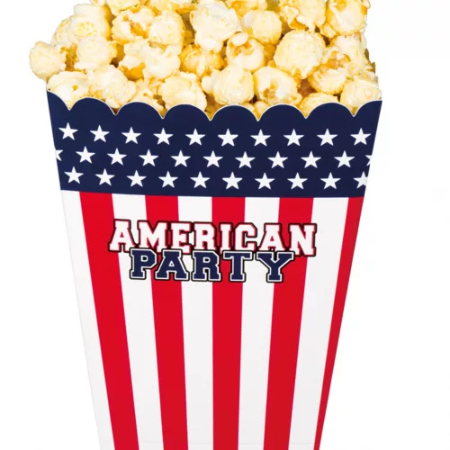 Photo du produit 4 Pots à pop corn American party