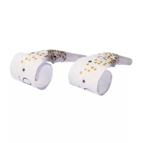 Photo du produit 4 sans-gènes Happy new year doré 30 cm