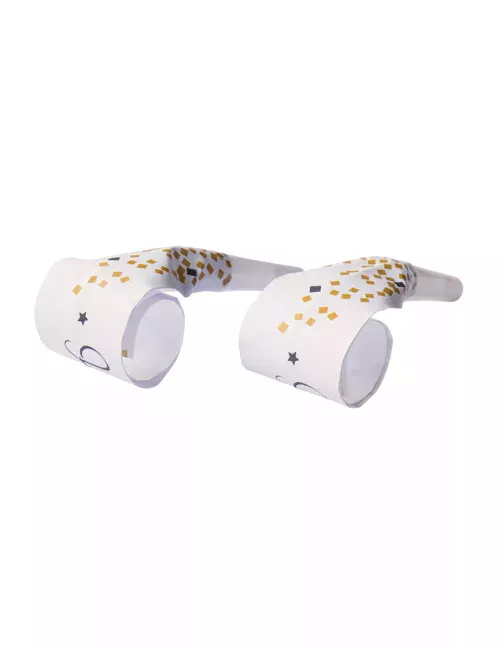 Photo du produit 4 sans-gènes Happy new year doré 30 cm